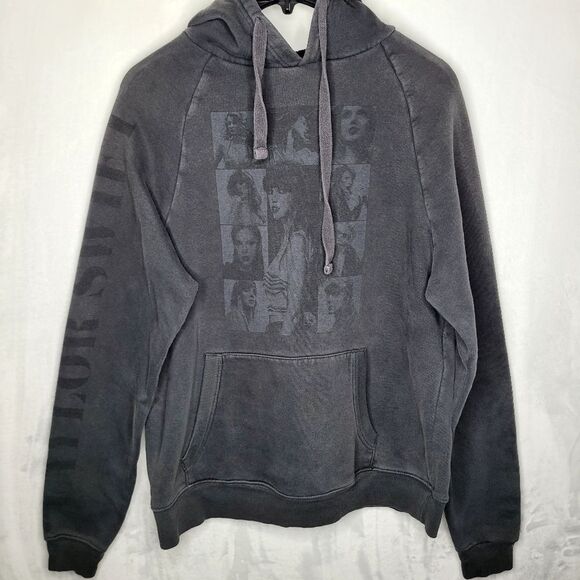 Taylor Swift The Eras Tour Gray Hoodie Size Medium - Picture 1 of 8